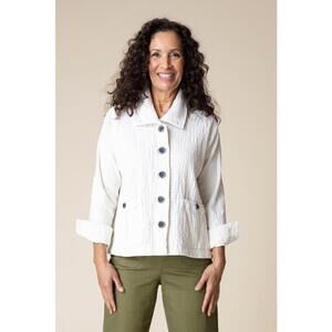 Rustic Stretch Corduroy Cargo Jacket